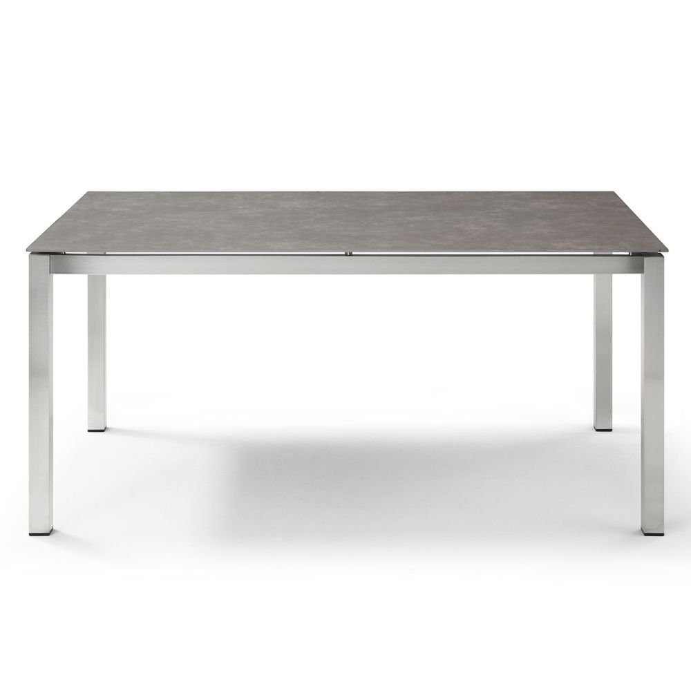 side Paola Ultra-lightweight Outdoor Stainless Steel Dining Table goldstardining.com
