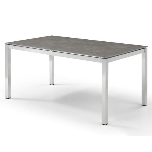 Paola Ultra-lightweight Outdoor Stainless Steel Dining Table goldstardining.com