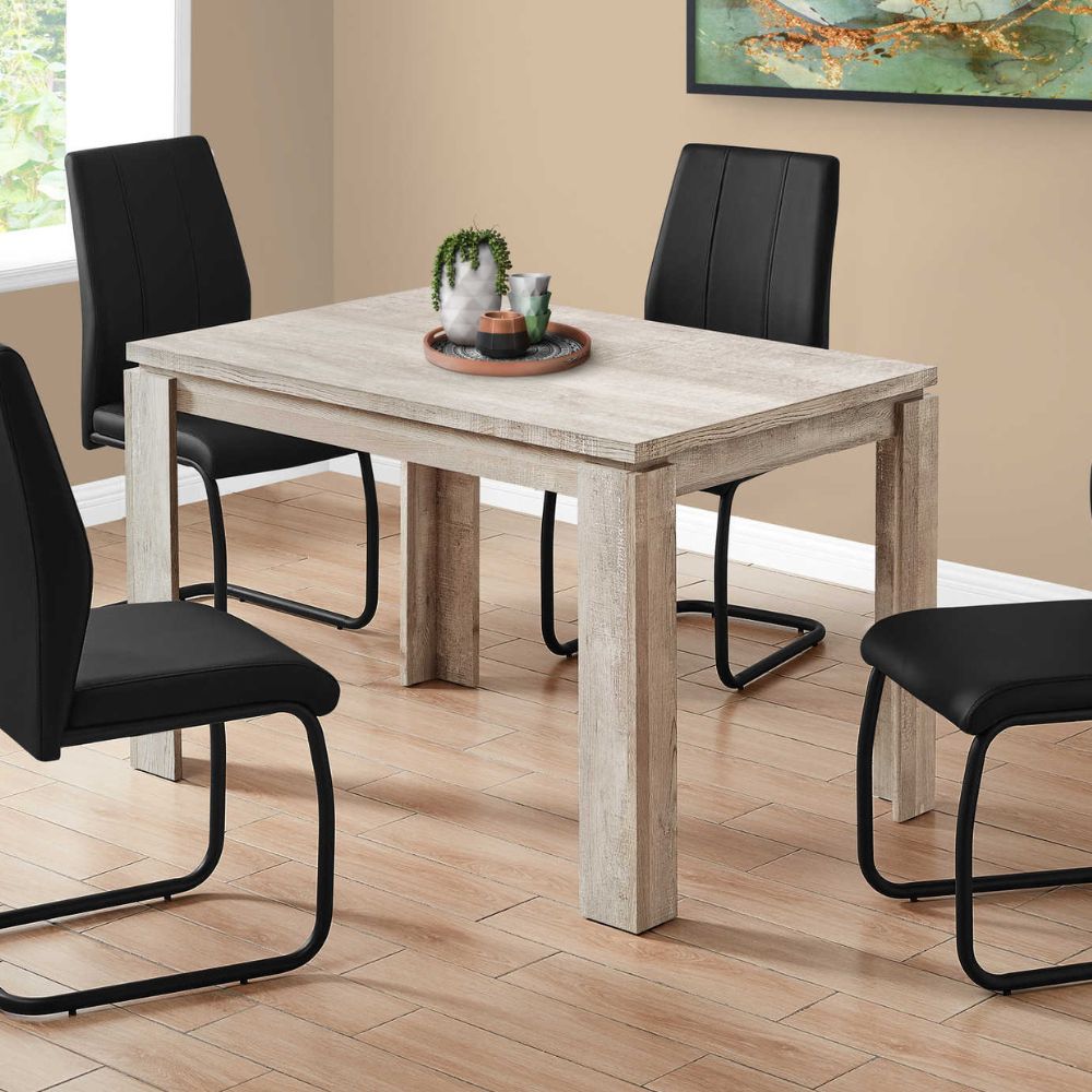 lifestyle Reclaimed Wood-Look Dining Table goldstardining.com