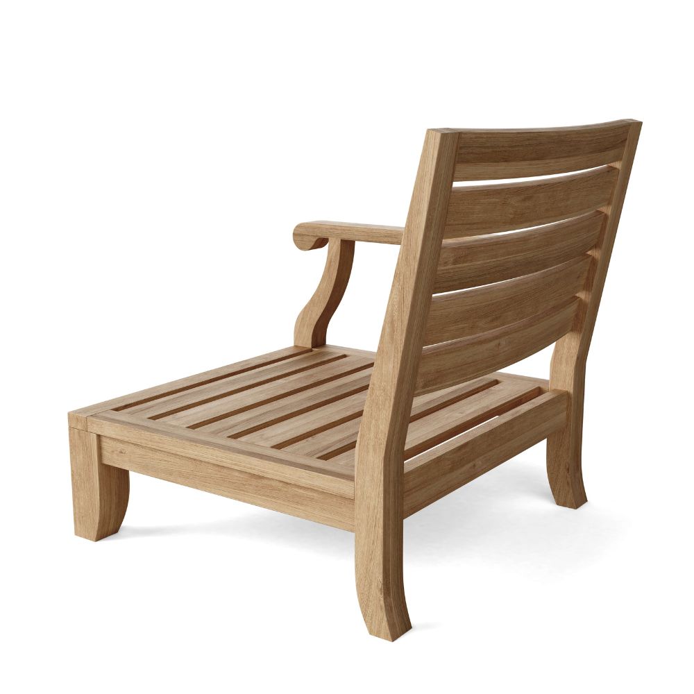 Teakwood Riviera Armchairs Sectional Sofa 10-pieces Anderson Teak