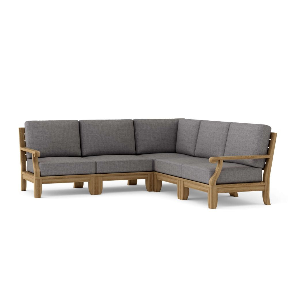 Anderson Teak Riviera Luxe 5-Pieces Modular Set Set-92
