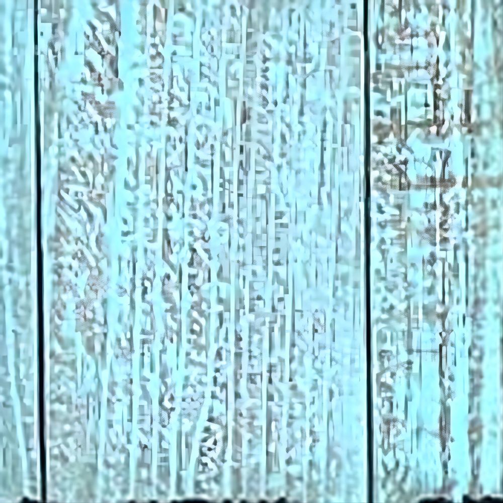 5' Rustic Light Aqua Blue Front Porch Welcome Sign