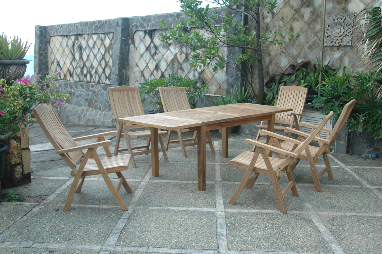 Anderson Teak Bahama Katana 7-Pieces Dining Set Set-1