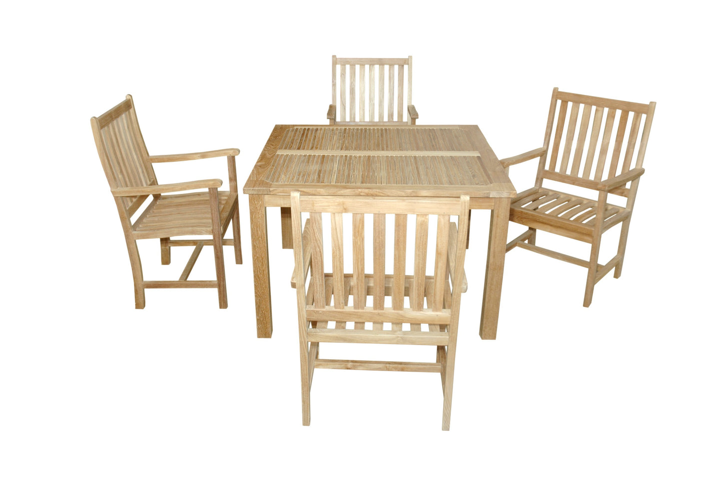 Anderson Teak Windsor Wilshire 5-Pieces Dining Set Set-61