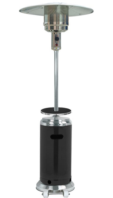 Az Patio Stainless Steel/Black Patio Heater With Table HLDS01-SSBLT