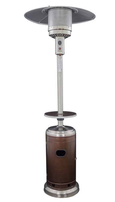 Az Patio Stainless Steel/ Bronze Patio Heater With Table HLDS01-SSHGT