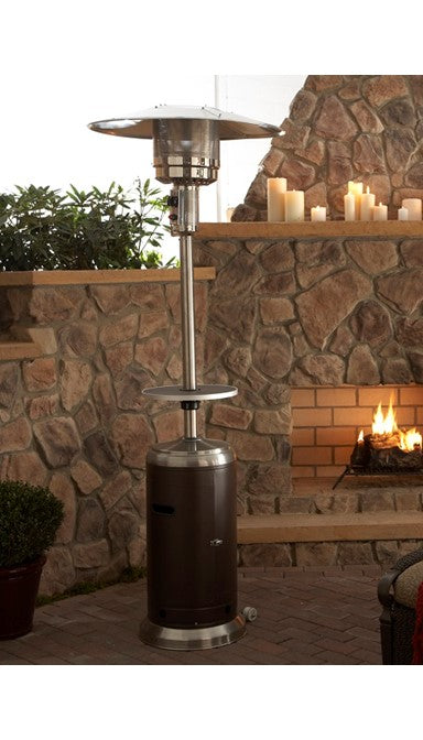 Az Patio Stainless Steel/ Bronze Patio Heater With Table HLDS01-SSHGT