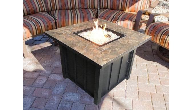 Az Patio 30" Square Tile Top Fire Pit AFP-STT