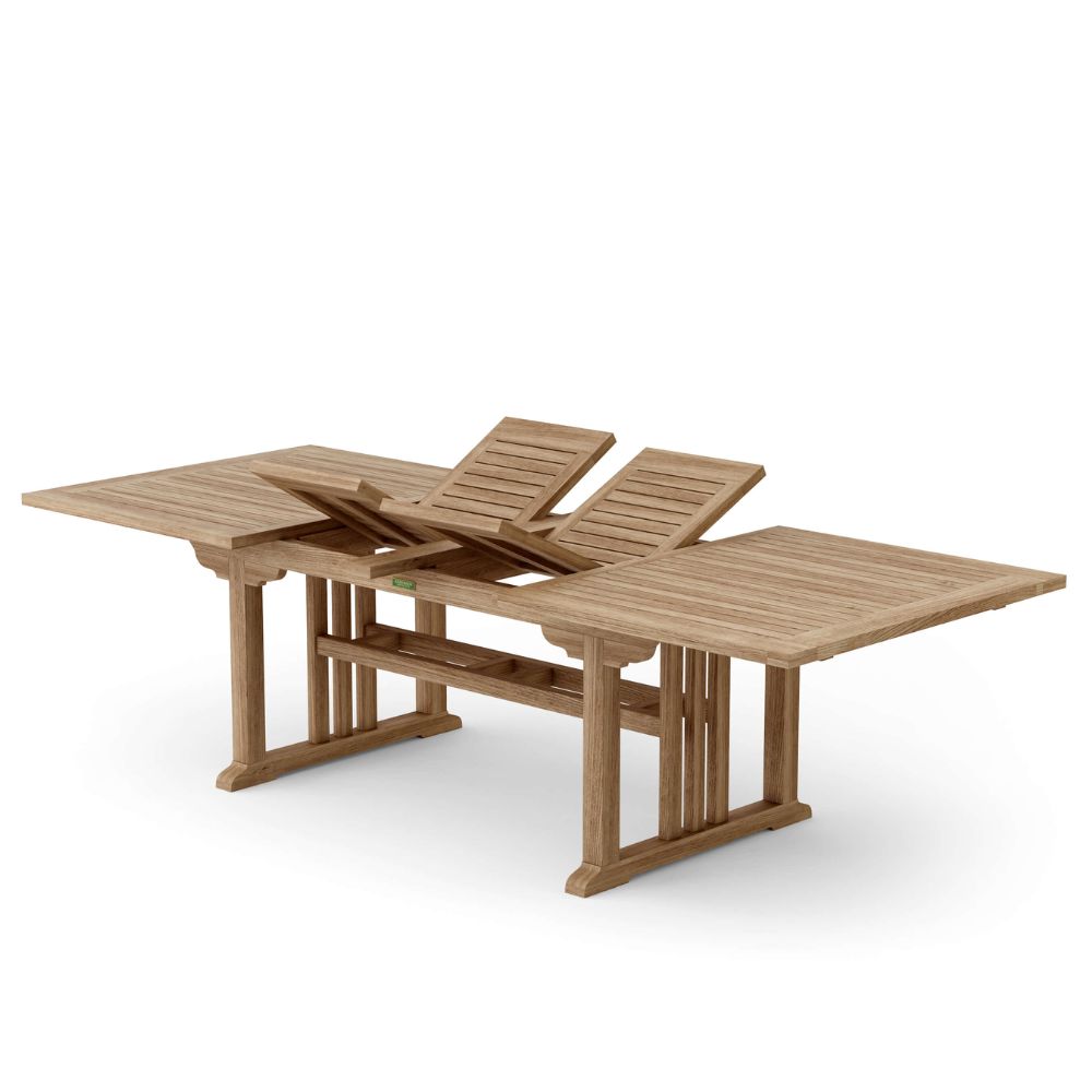 Anderson Teak Sahara Rialto 13-Pieces Rectangular Dining Set Set-08