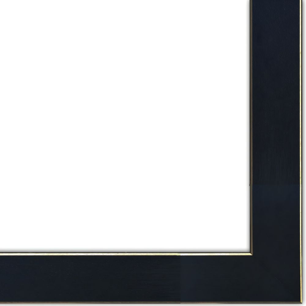 Set Of Two Life Begins and Ends With Coffee Black Framed Print Wall Art