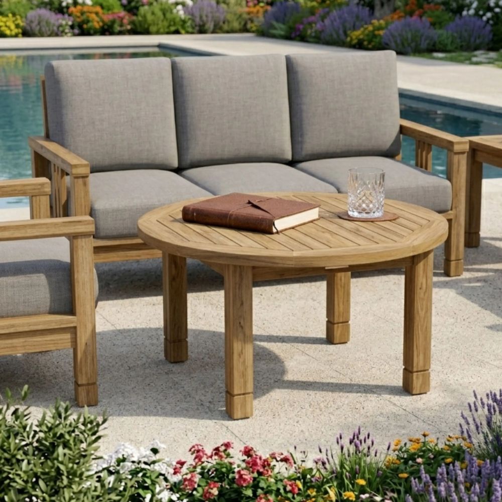 Anderson Teak SouthBay Deep Seating 5-Pieces Conversation Set C SET-255