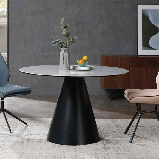 lifestyle Sun Ceramic Top Round Dining Table, goldstardining.com