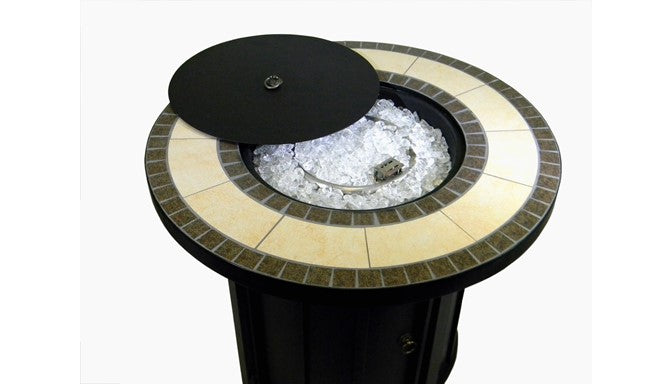 Az Patio 30" Round Tile Top Fire Pit AFP-TTR