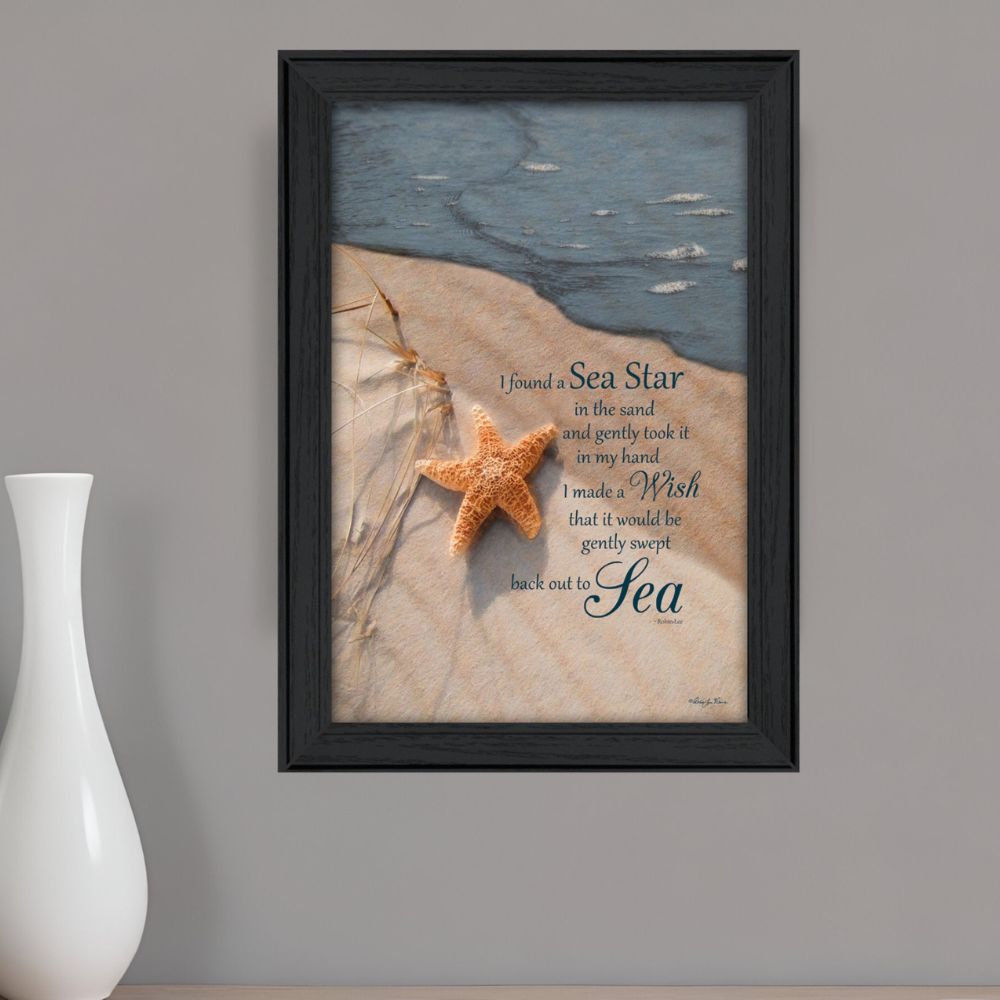 The Wish Black Framed Print Wall Art