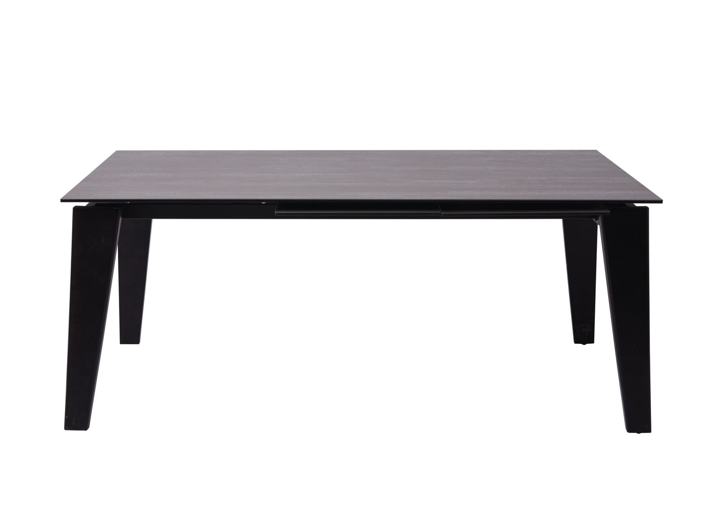 Whiteline Theo Extendable Dining Table DT1718-BLK - GOLD STAR Dining