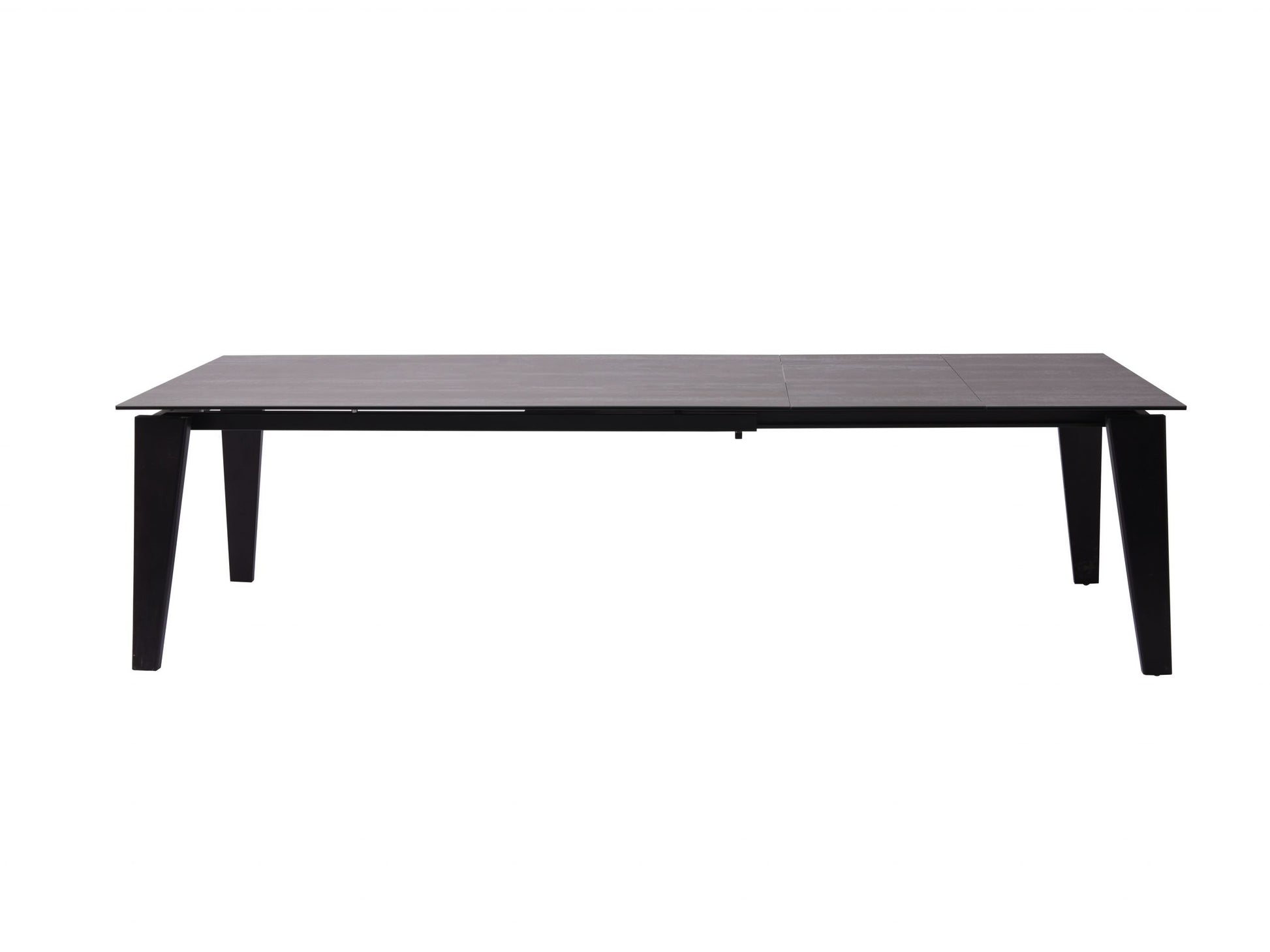 Whiteline Theo Extendable Dining Table DT1718-BLK - GOLD STAR Dining