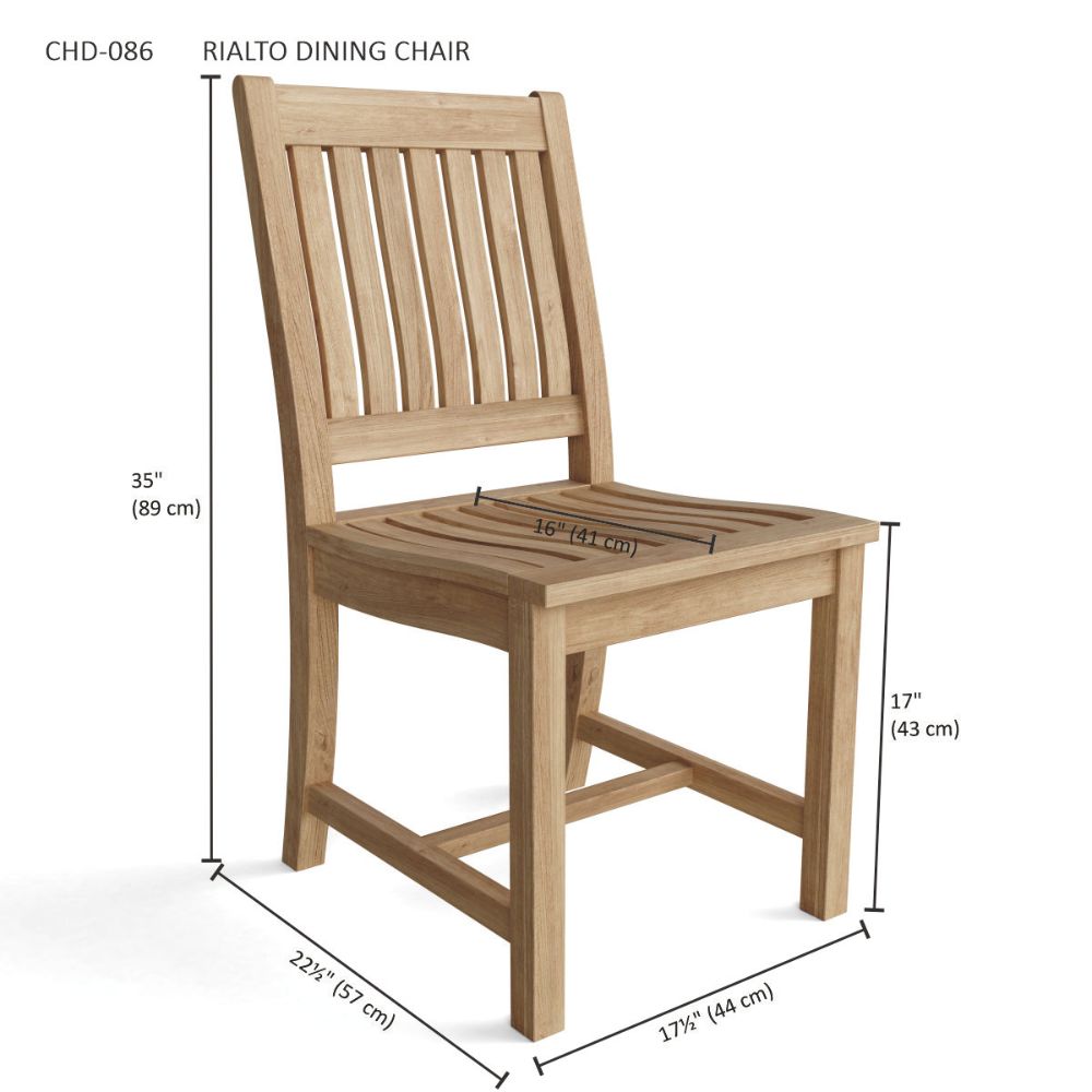 Anderson Teak Valencia Rialto 15-Pieces Dining Set Set-33
