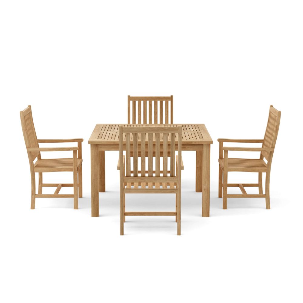 Windsor Wilshire 5-Pieces Dining Set Set-61, goldstardining.com
