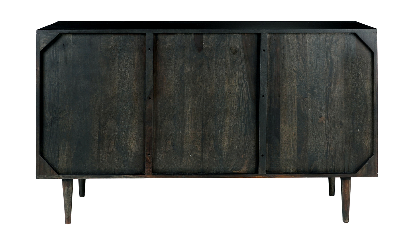 Moe Pablo 3 Door Sideboard Black BZ-1039-02