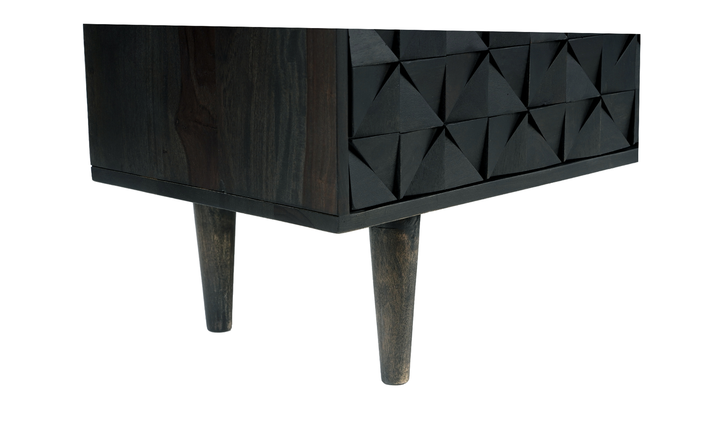 Moe Pablo 3 Door Sideboard Black BZ-1039-02