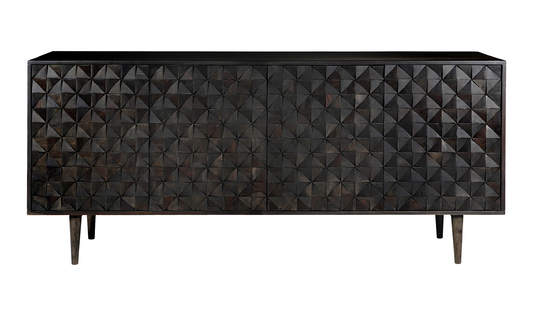 Moe Pablo 4 Door Sideboard Black BZ-1126-02