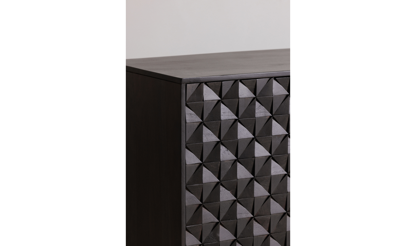 Moe Pablo 4 Door Sideboard Black BZ-1126-02