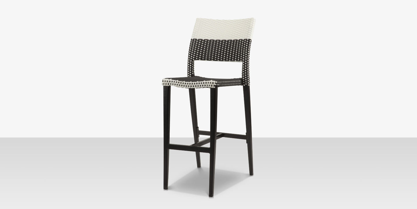 Source Furniture Chloe Wicker Bar Side Armless Chair