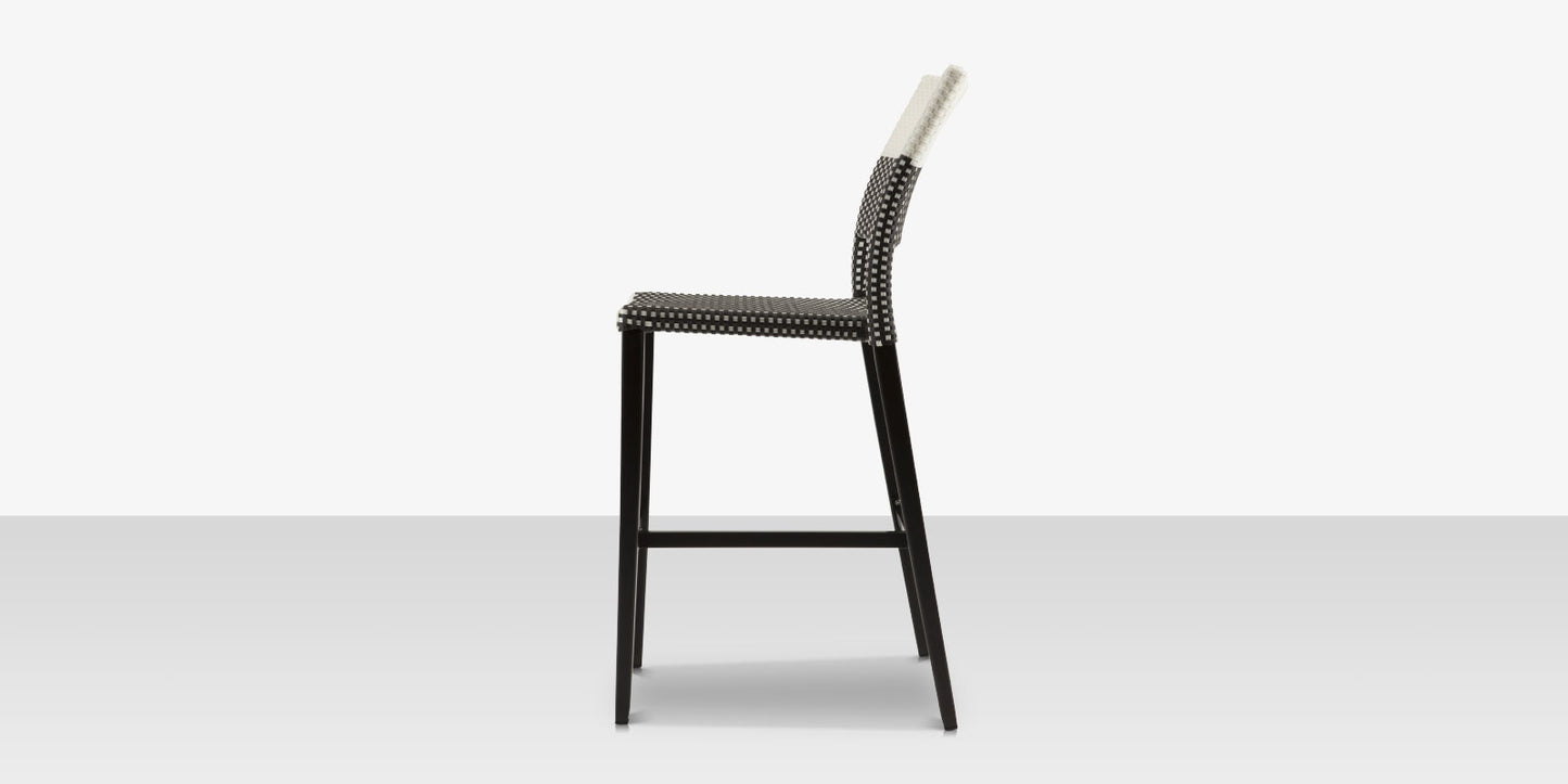 Source Furniture Chloe Wicker Bar Side Armless Chair