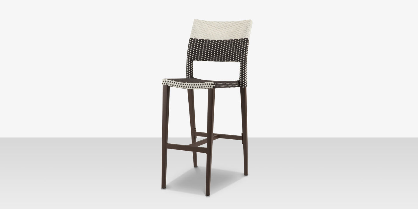 Source Furniture Chloe Wicker Bar Side Armless Chair