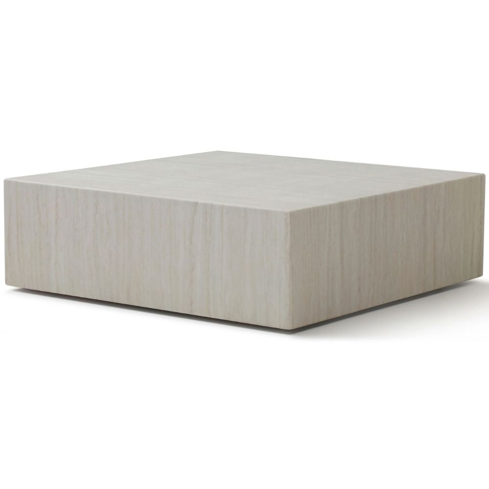 Whiteline Cube Square Coffee Table