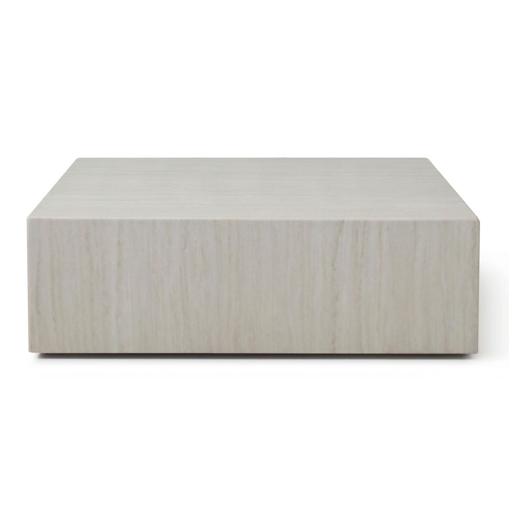 Whiteline Cube Square Coffee Table