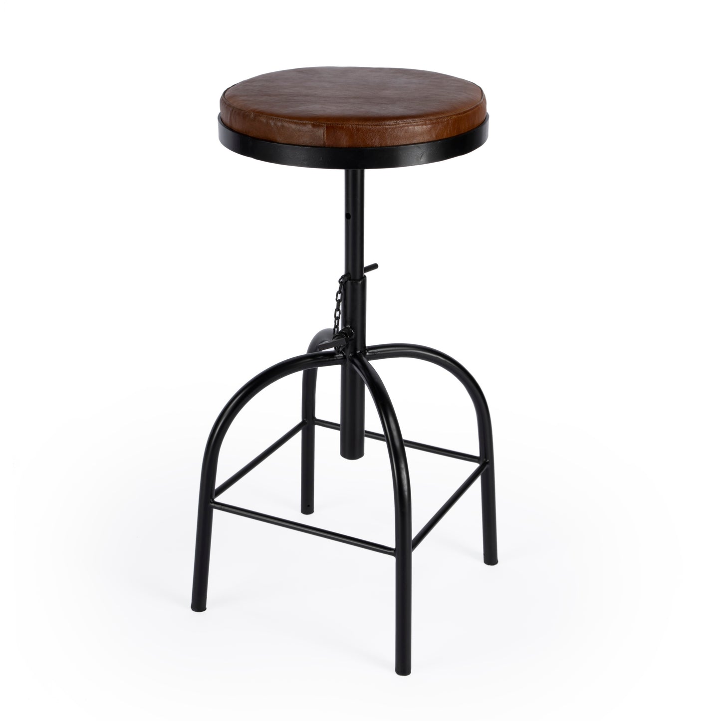 Butler Specialty Company Clyde Leather 25" Adjustable Bar Stool