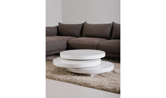 Moe Torno Coffee Table White ER-1089-18