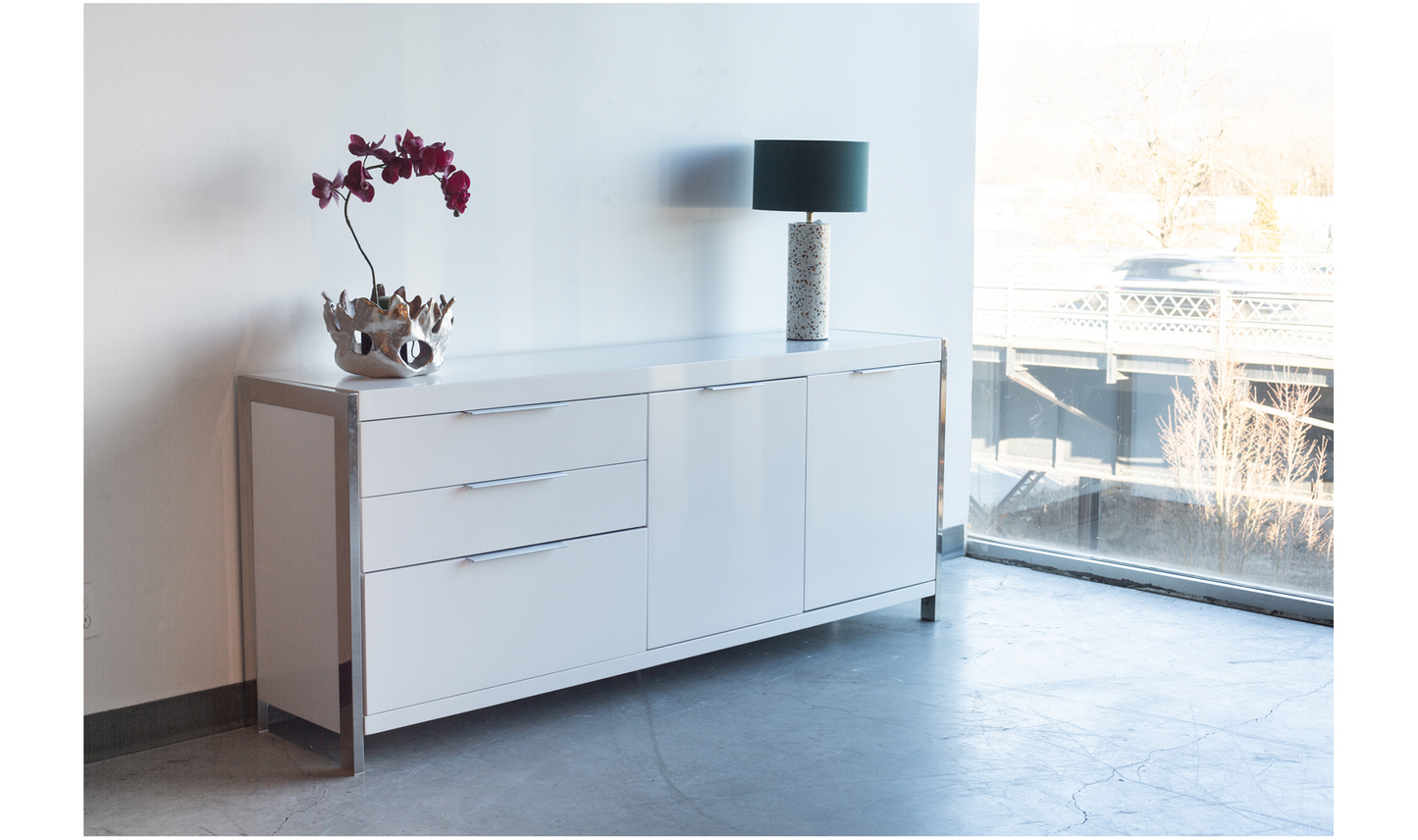 Moe Neo Sideboard White ER-1118-18