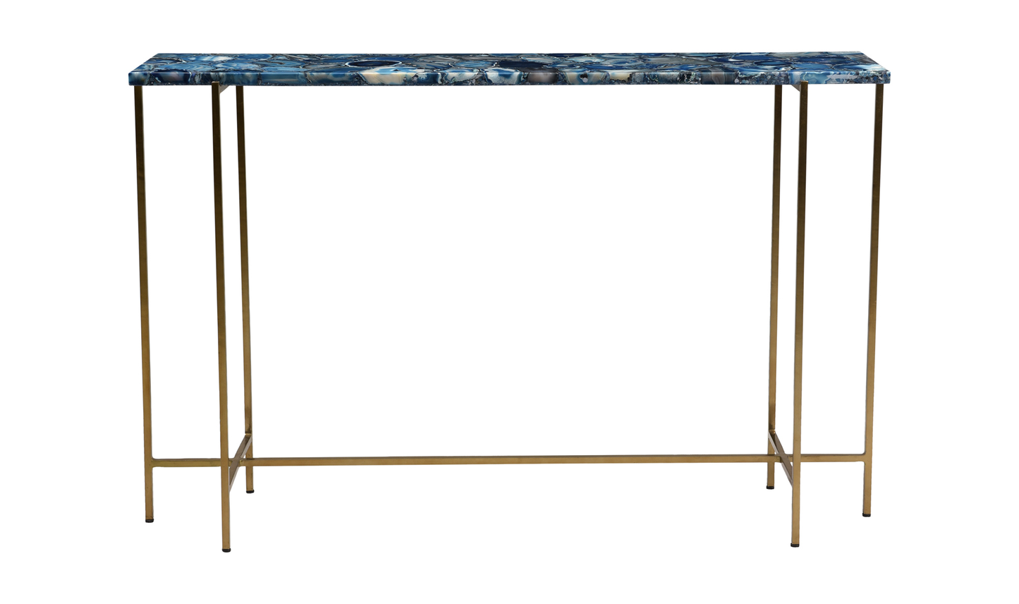 Moe Blue Agate Console Table GZ-1131-26