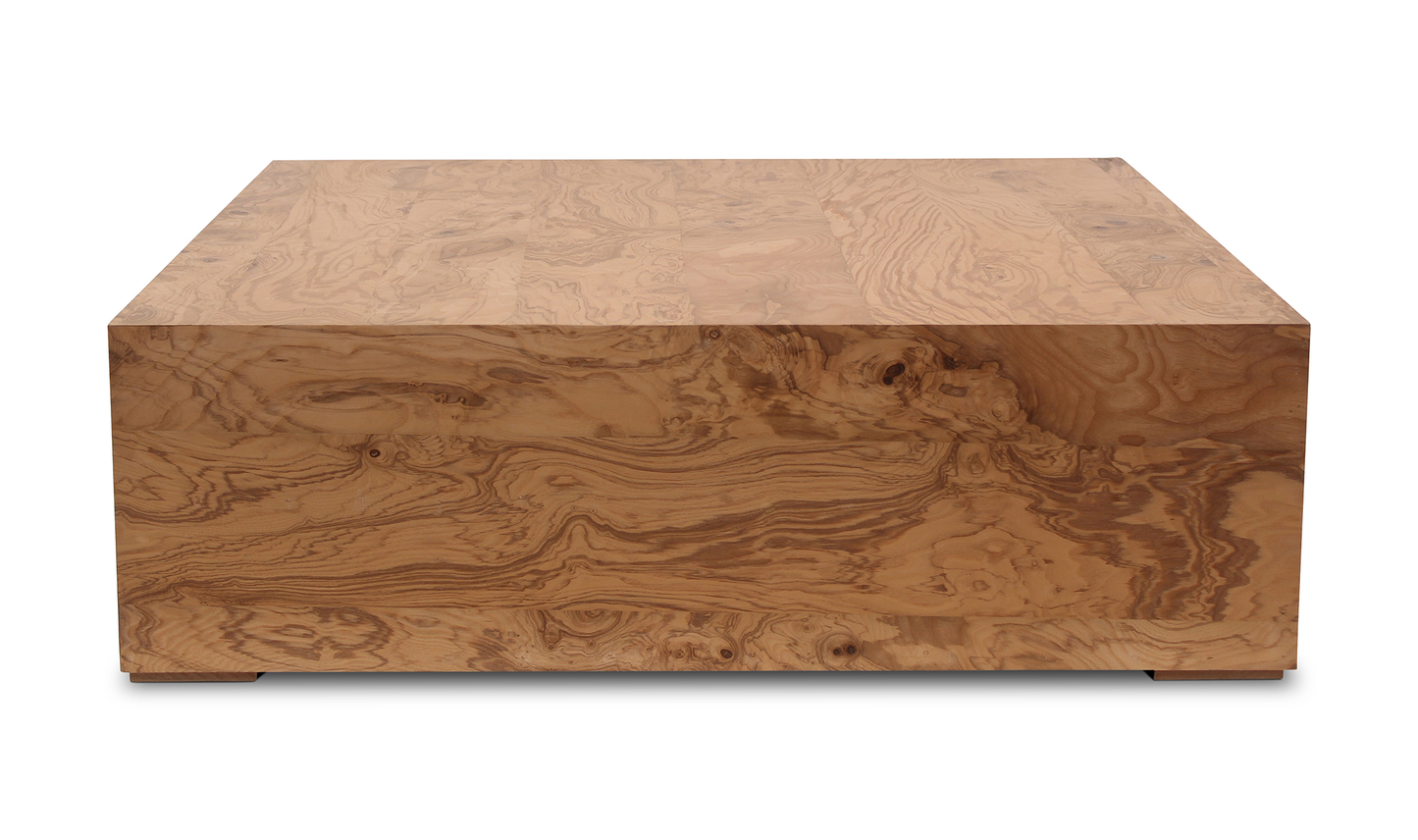 Moe Nash Coffee Table Honey Brown Burl GZ-1158-03