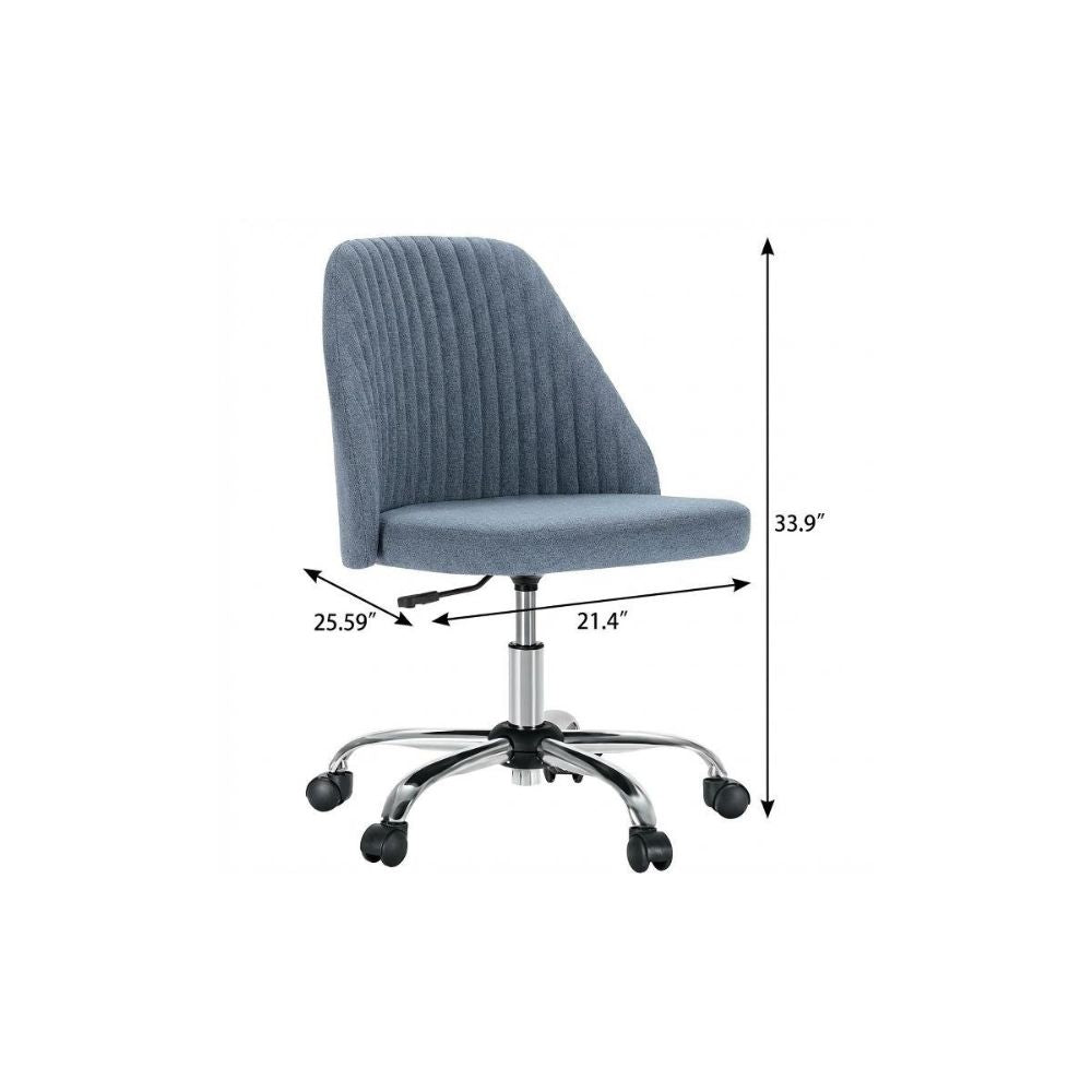 Adjustable Height Ergonomically Designed Swivel Rolling Office Chair