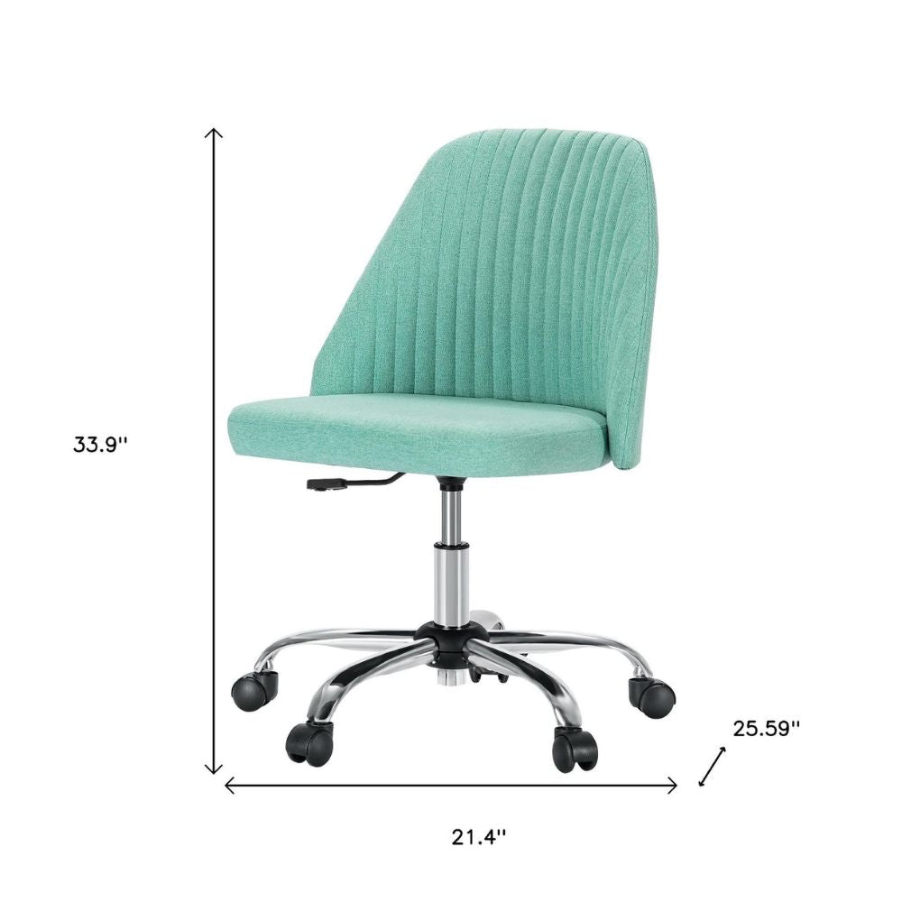 Adjustable Height Ergonomically Designed Swivel Rolling Office Chair