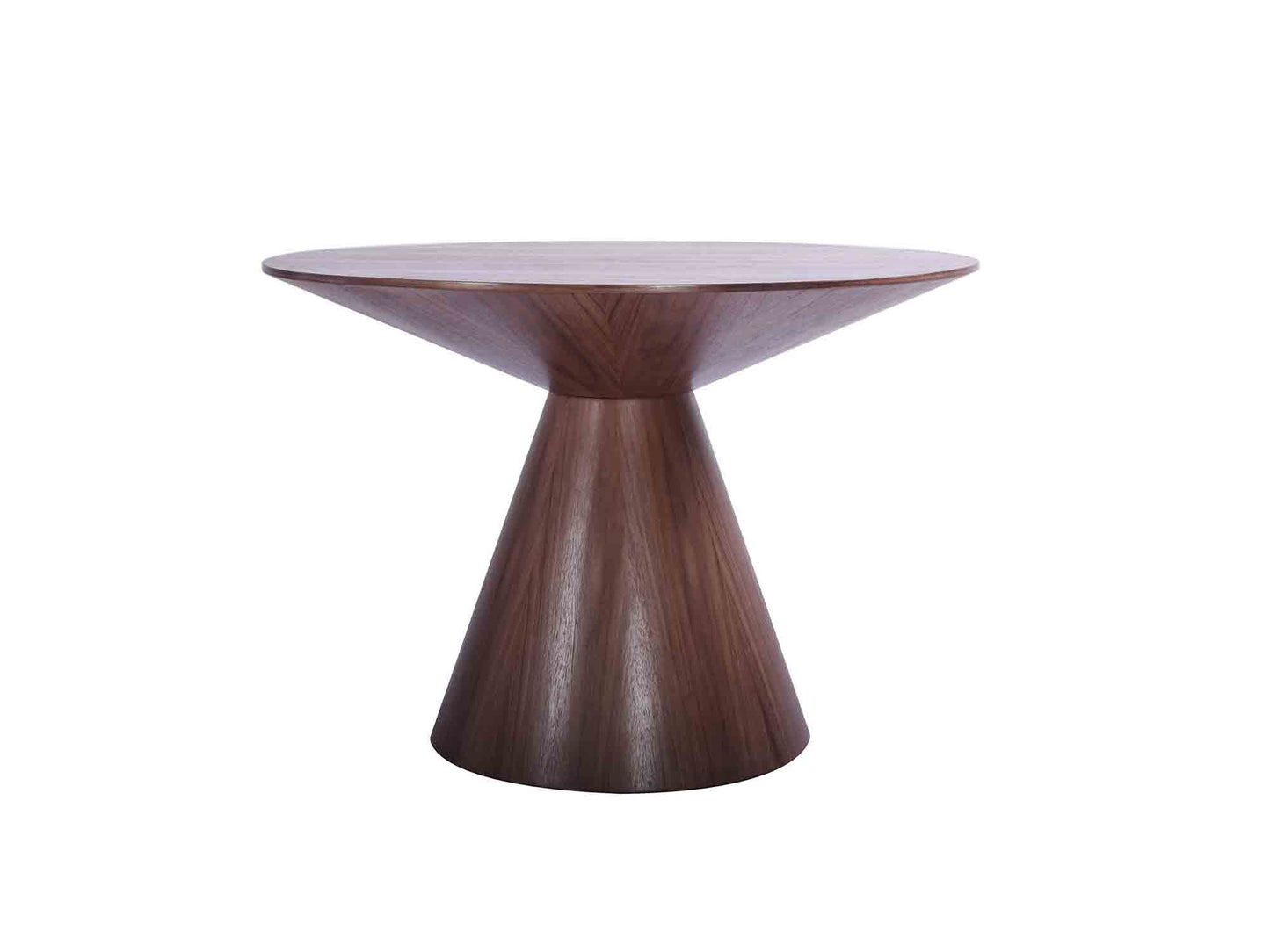 Whiteline Kira Round Dining Table - GOLD STAR Dining