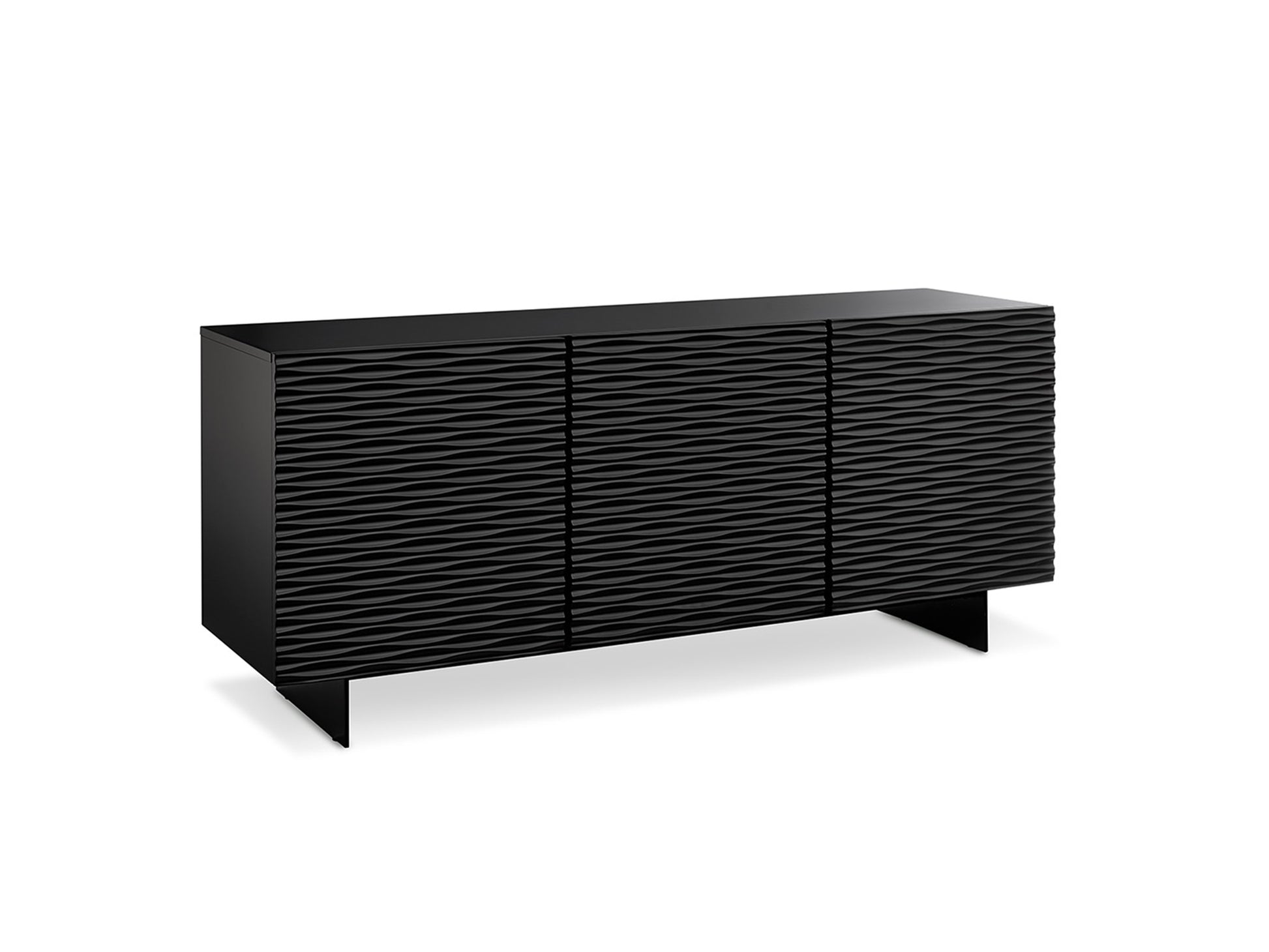 Whiteline Vanessa Buffet SB1425-BLK - GOLD STAR Dining