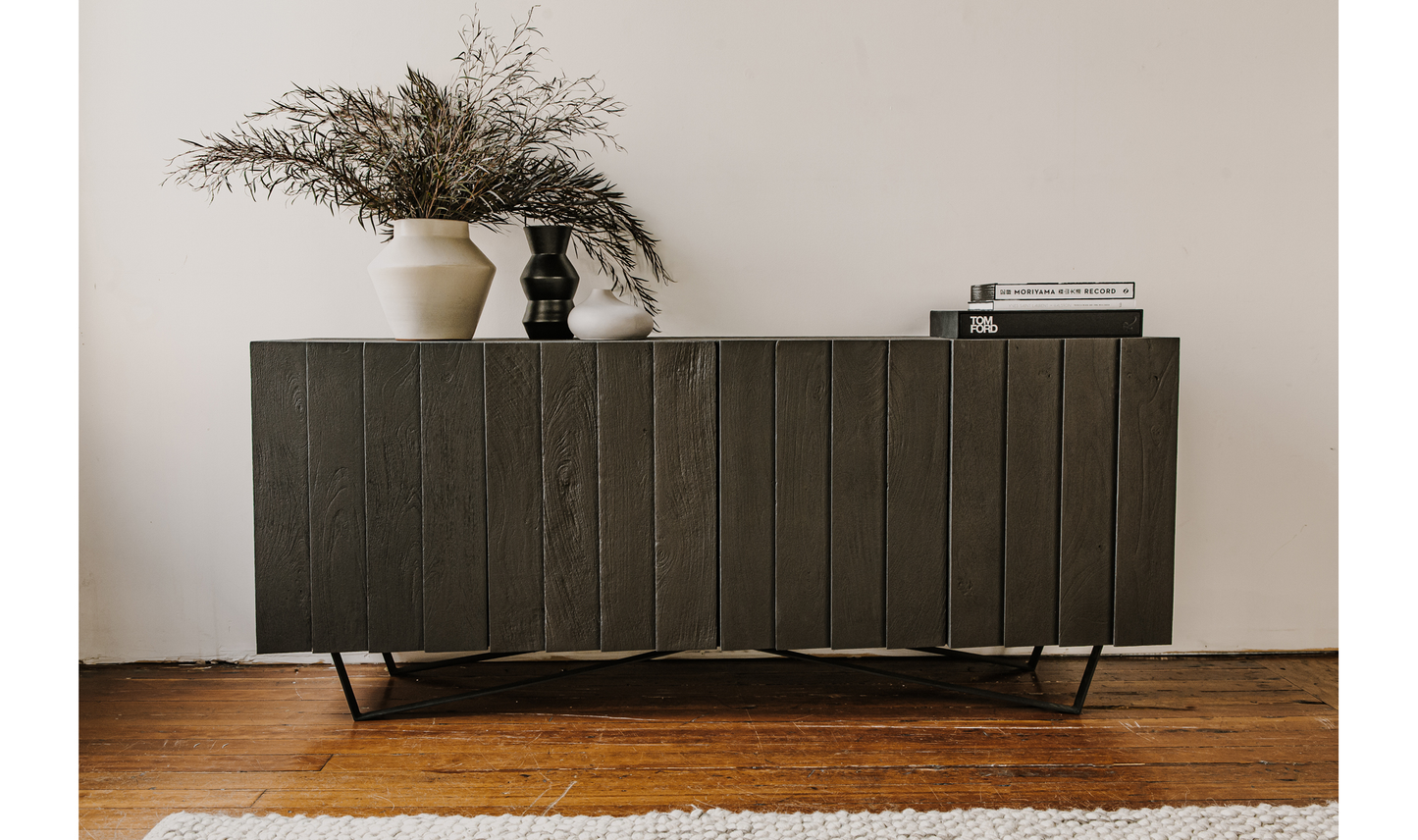 Moe Brolio Sideboard Charcoal RP-1008-07