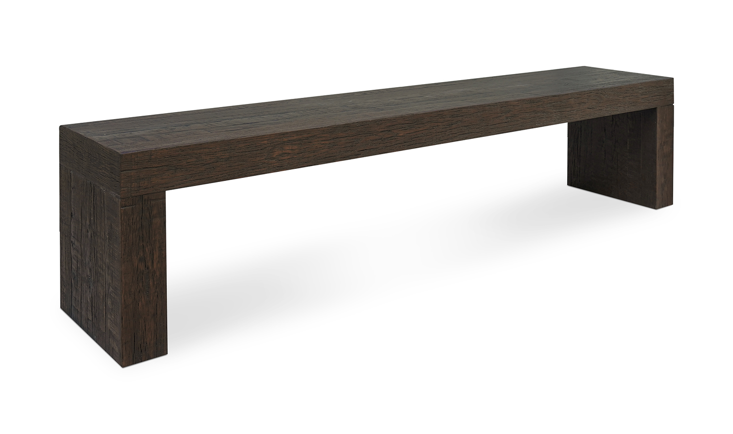 Moe Evander Dining Bench Rustic Brown VL-1076-03