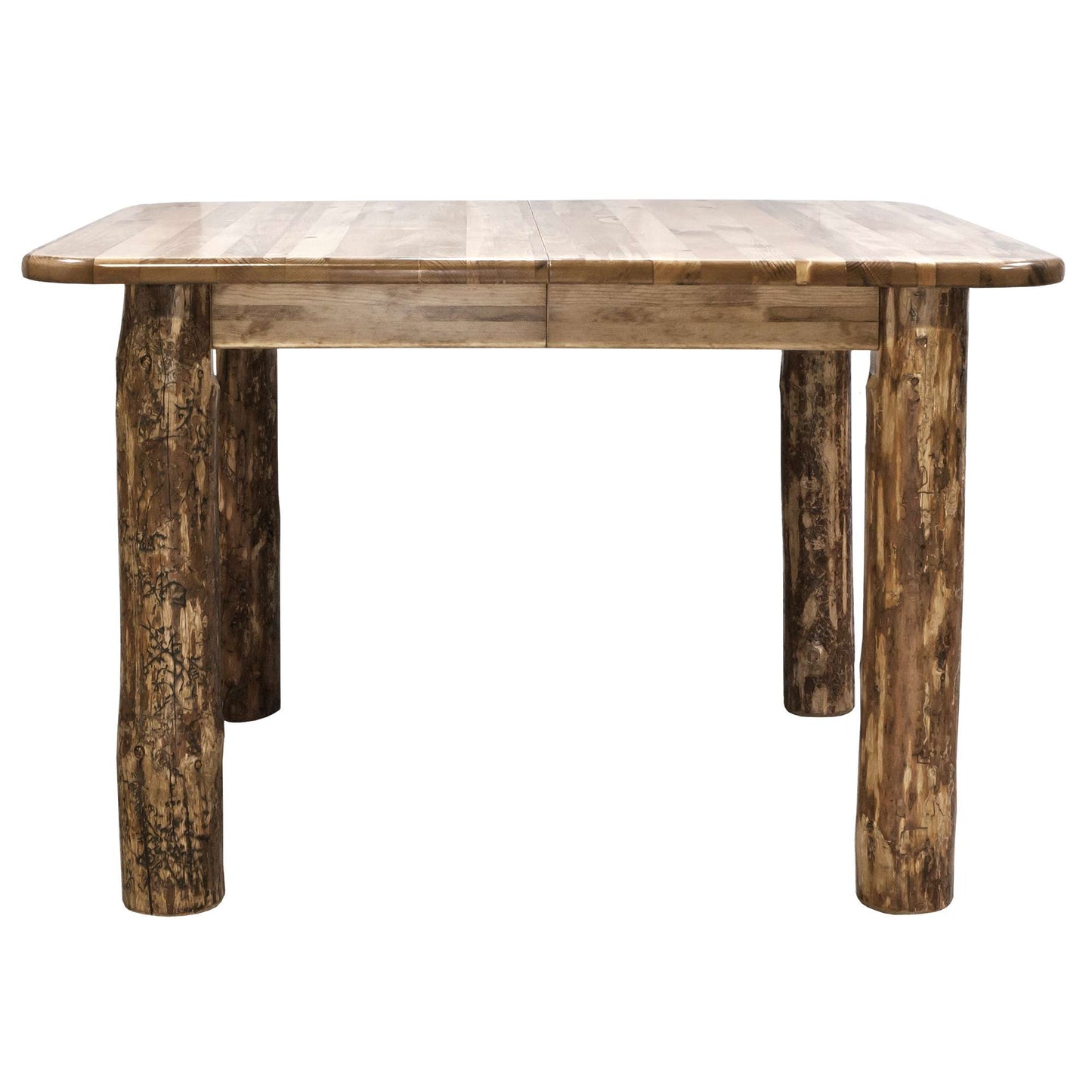 Montana Woodworks Glacier Country Collection 4 Post Dining Table/ w/ Two 18" Leaves