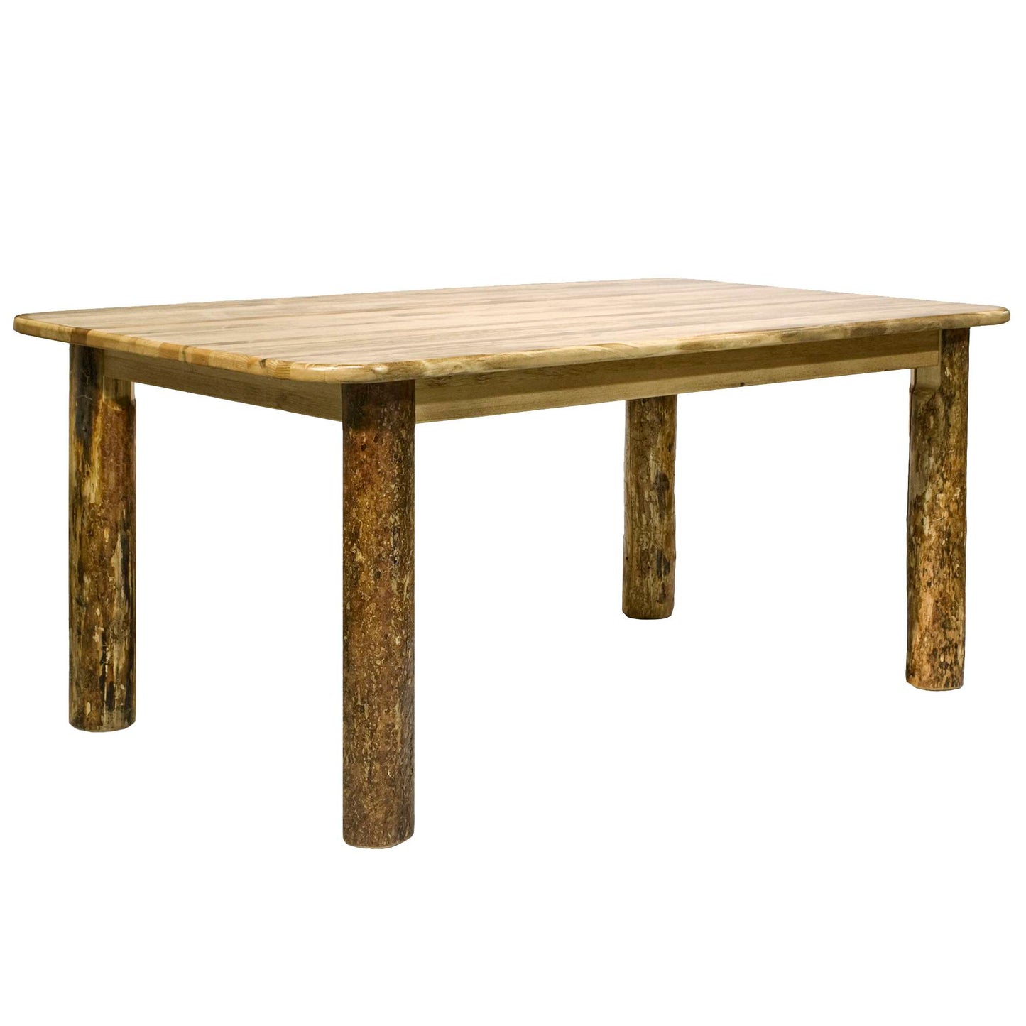 Montana Woodworks Glacier Country Collection 4 Post Dining Table/ w/ Two 18" Leaves