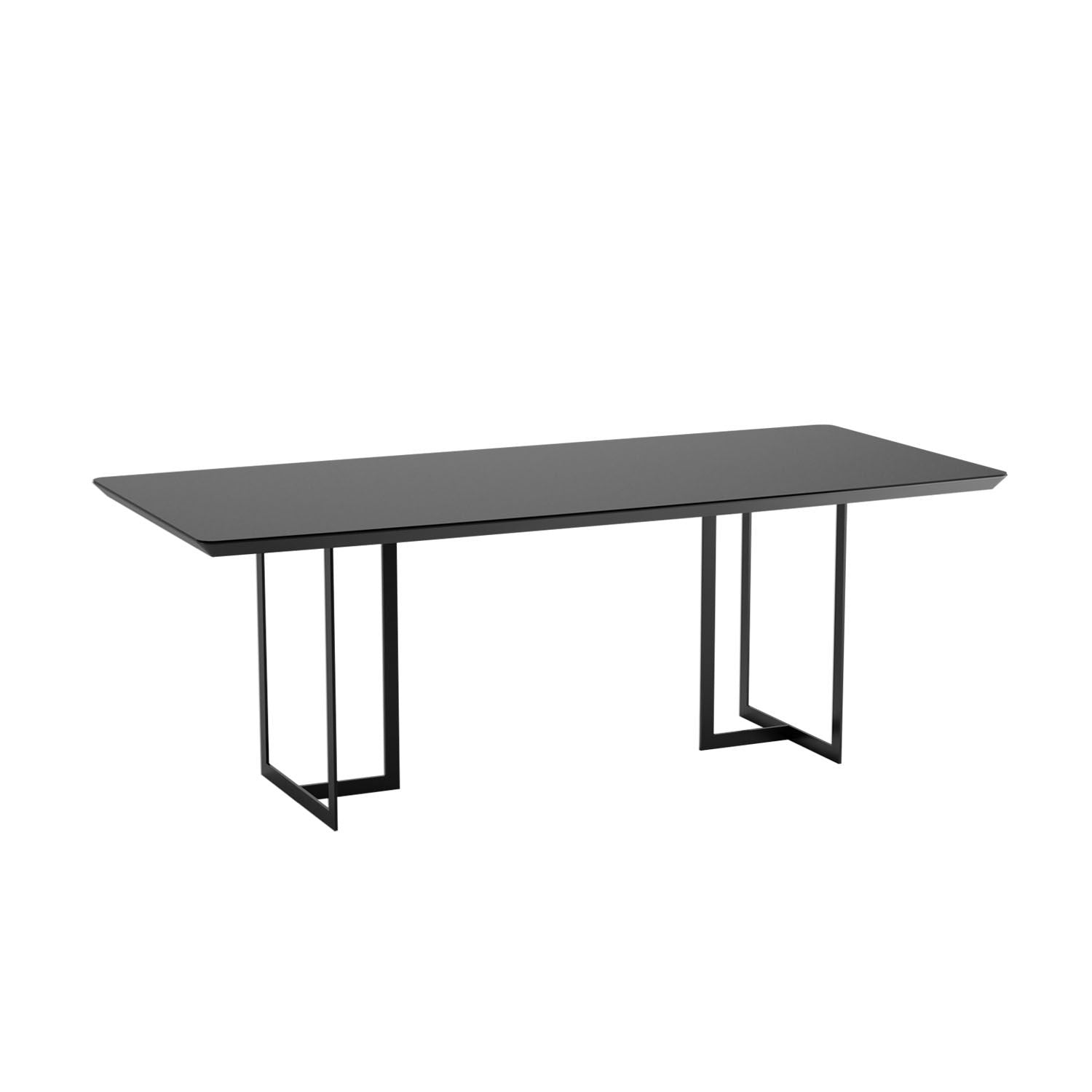 Manhattan Comfort Celine 86.22 Dining Table with Seating Capacity for 8 - GOLD STAR Dining