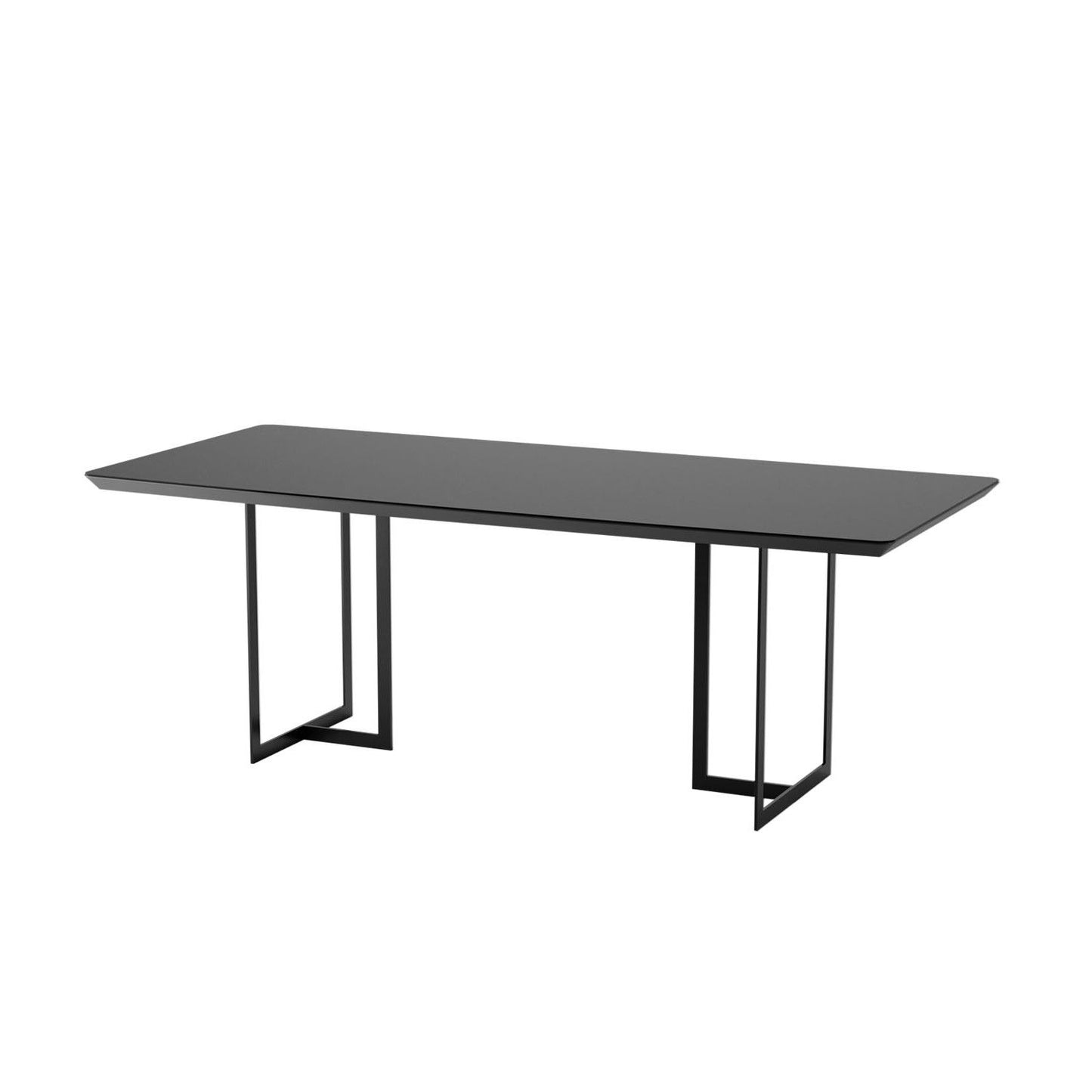 Manhattan Comfort Celine 86.22 Dining Table with Seating Capacity for 8 - GOLD STAR Dining