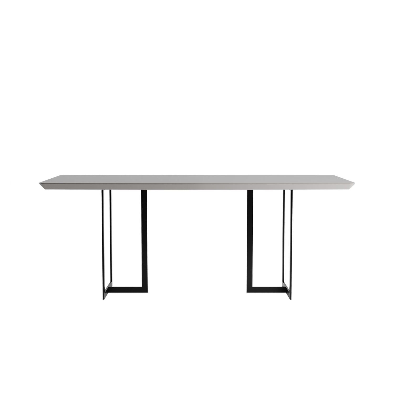 Manhattan Comfort Celine 86.22 Dining Table with Seating Capacity for 8 - GOLD STAR Dining