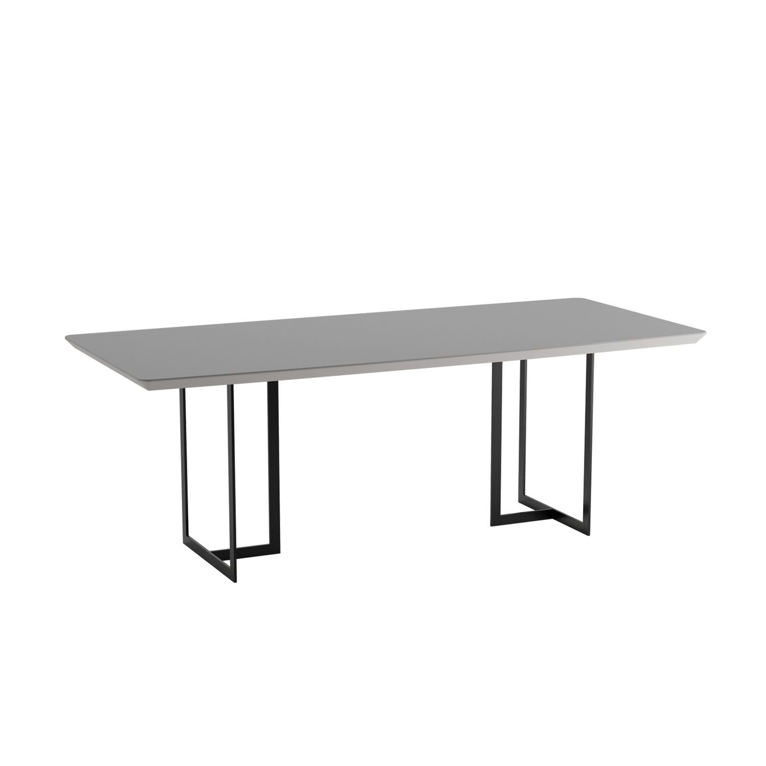 Manhattan Comfort Celine 86.22 Dining Table with Seating Capacity for 8 - GOLD STAR Dining