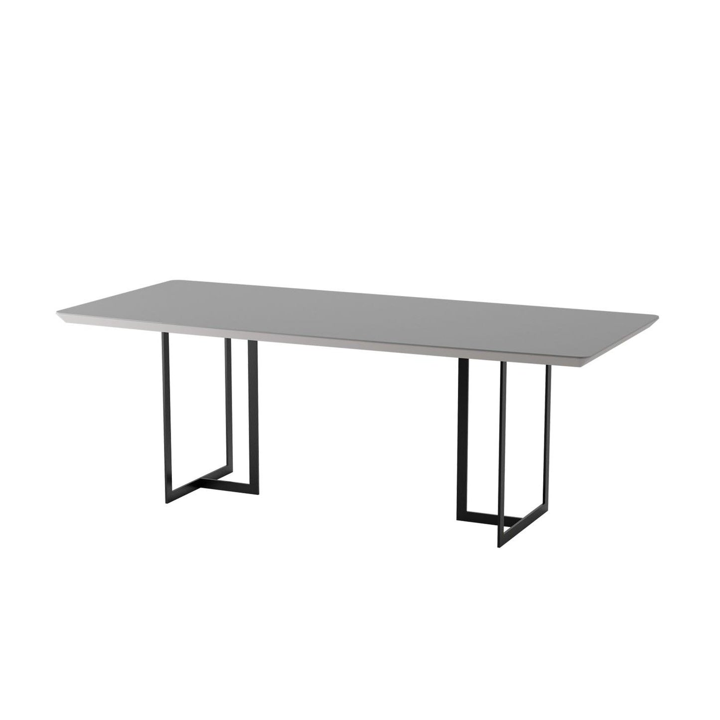 Manhattan Comfort Celine 86.22 Dining Table with Seating Capacity for 8 - GOLD STAR Dining