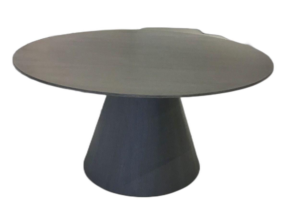 Homeroots 59 X 59 X 30 Grey Veneer Dining Table 370715 - GOLD STAR Dining